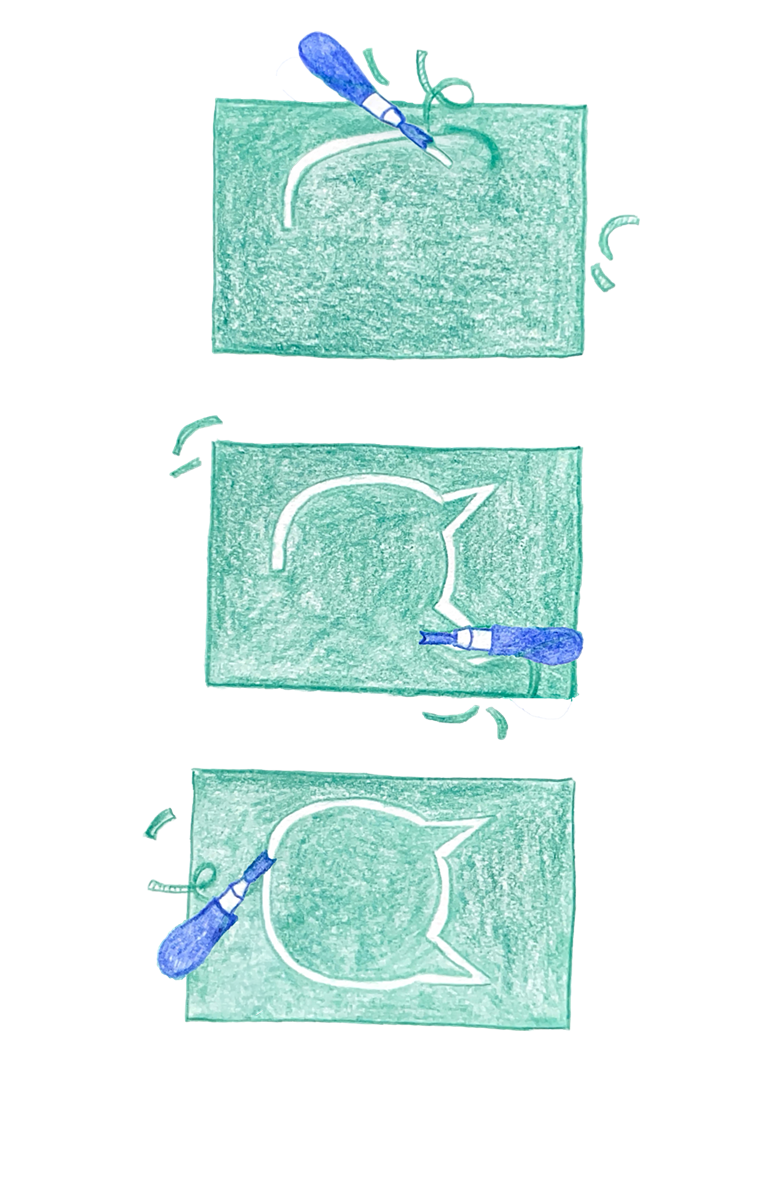 Lino frame 2
